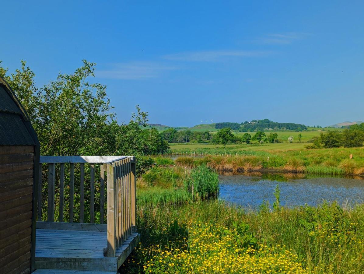 Pond View Pod 1 With Outdoor Hot Tub - Fife - Loch Leven - Lomond Hills Villa Kelty Eksteriør bilde
